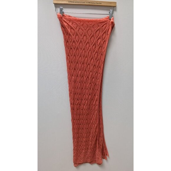 Nordstrom Peach Cashmere Shawl Scarf - Picture 5 of 5